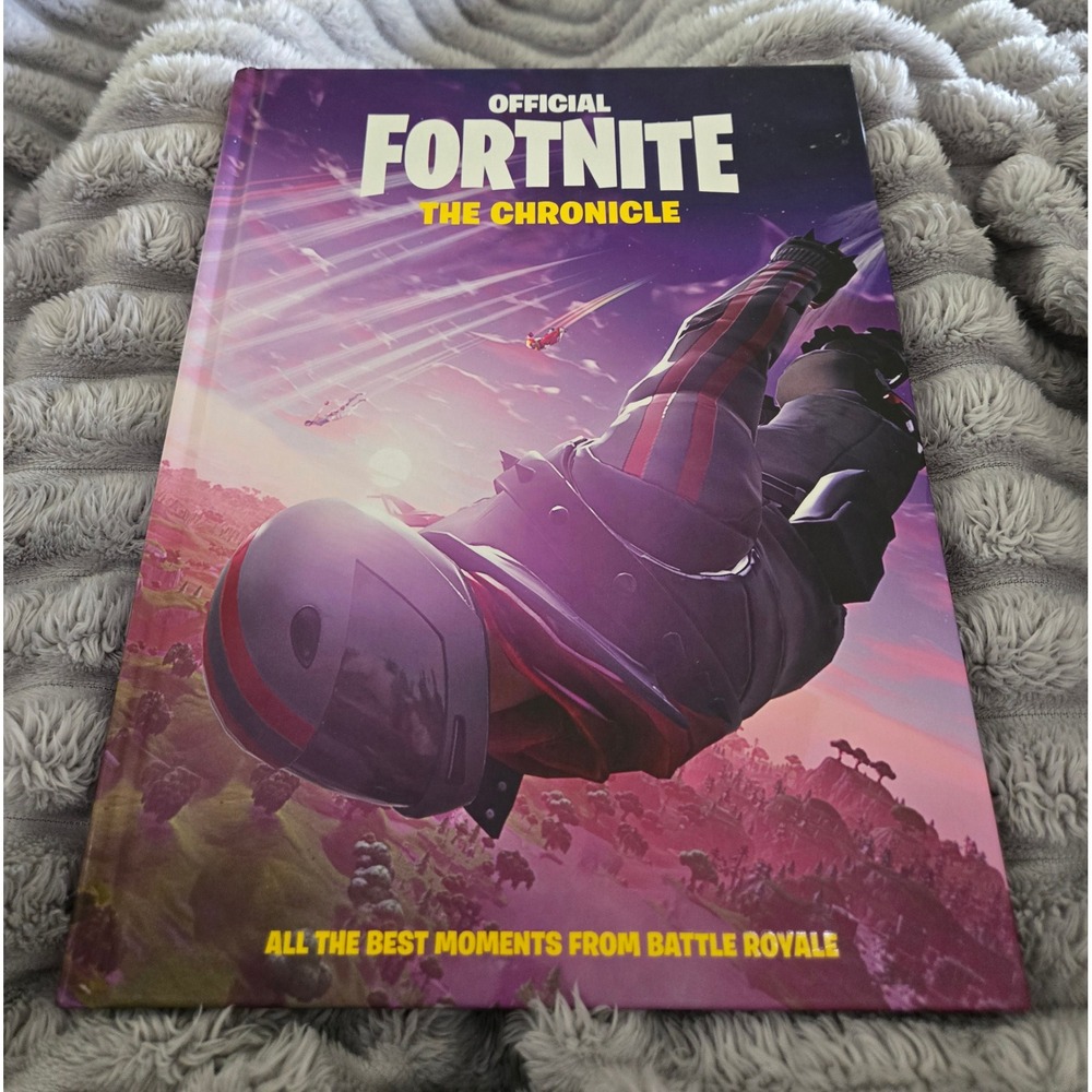 Official Fortnite The Chronicle Hardcover Book Epic Games Battle Royale Guide